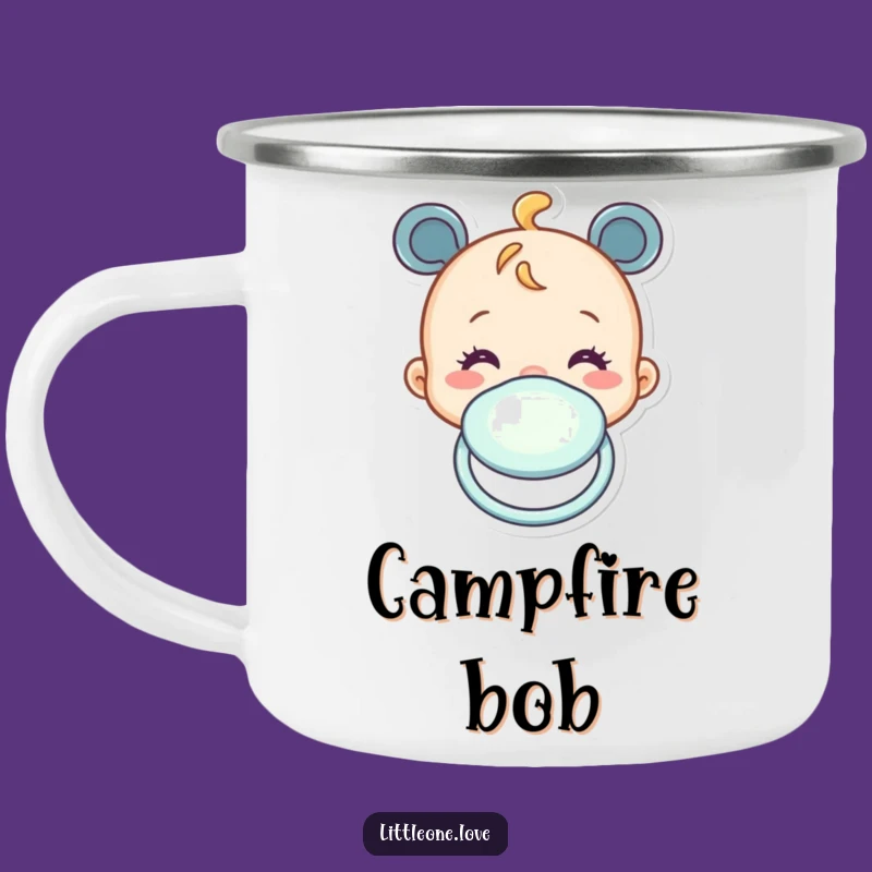 Funny Baby Pacifier Camping Mug - Your Cheerful Bobbing Companion!