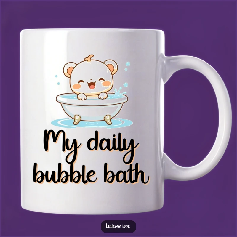 Funny Baby Animal Bath Mug: Adorable Cute Creature Splashing Fun Gift