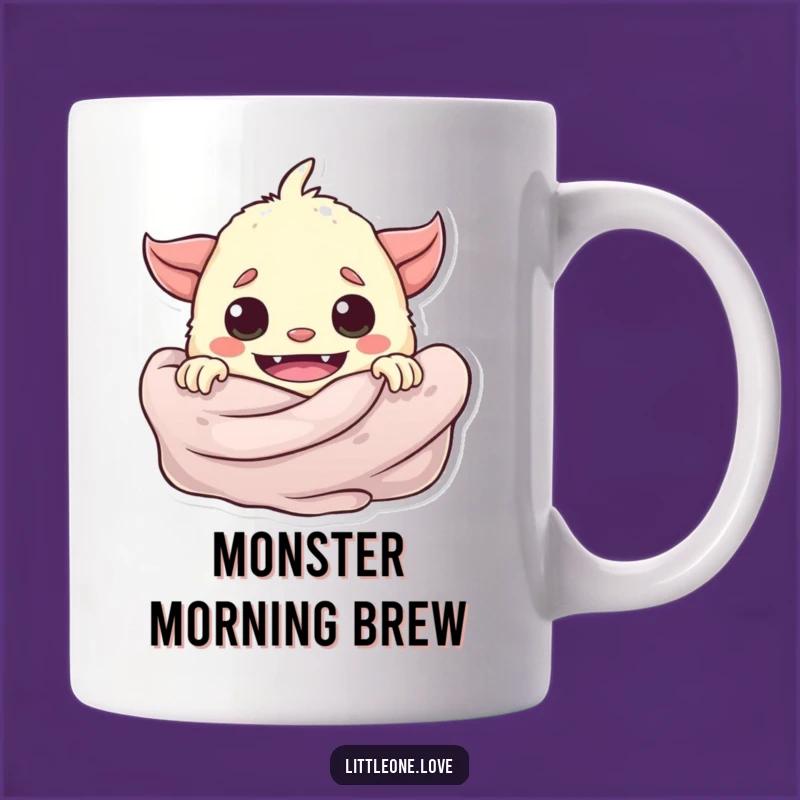 Funny Baby Monster Blanket Mug: Adorable & Hilarious Monster Gift