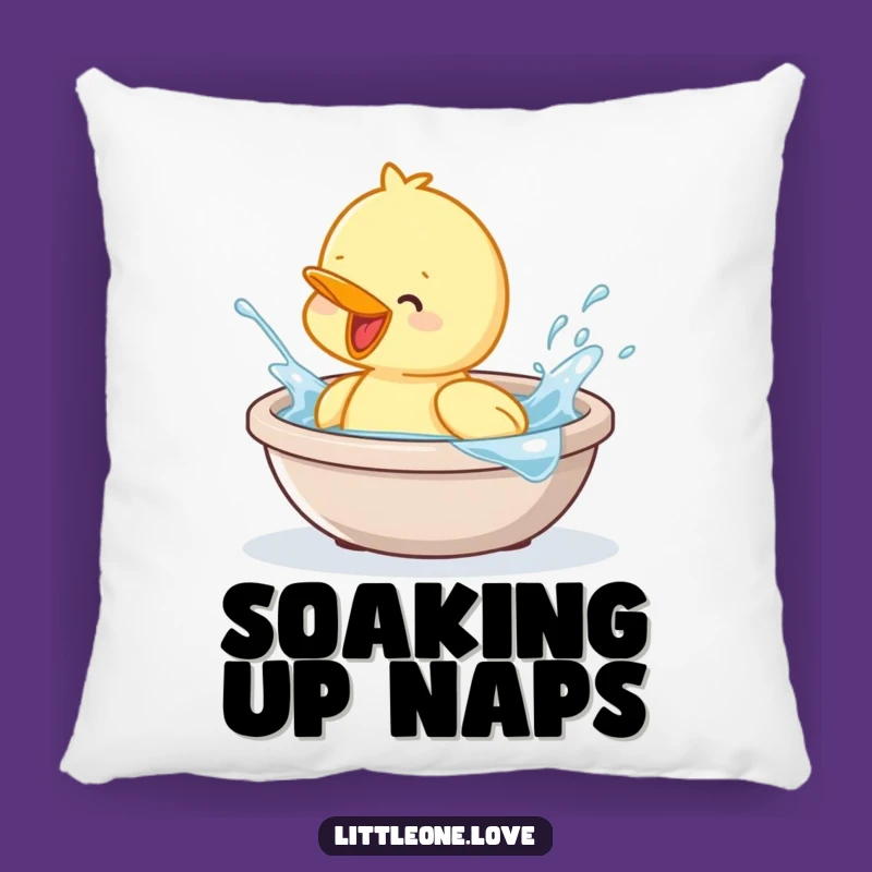 Funny Baby Duckling Pillow - Soft Comfort with Splashy Charm!