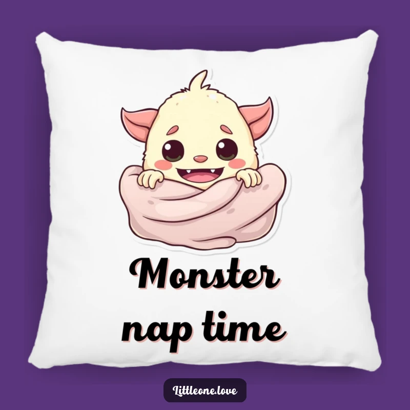 Funny Baby Monster Blanket Pillow: Cozy Comfort & Playful Monster Decor