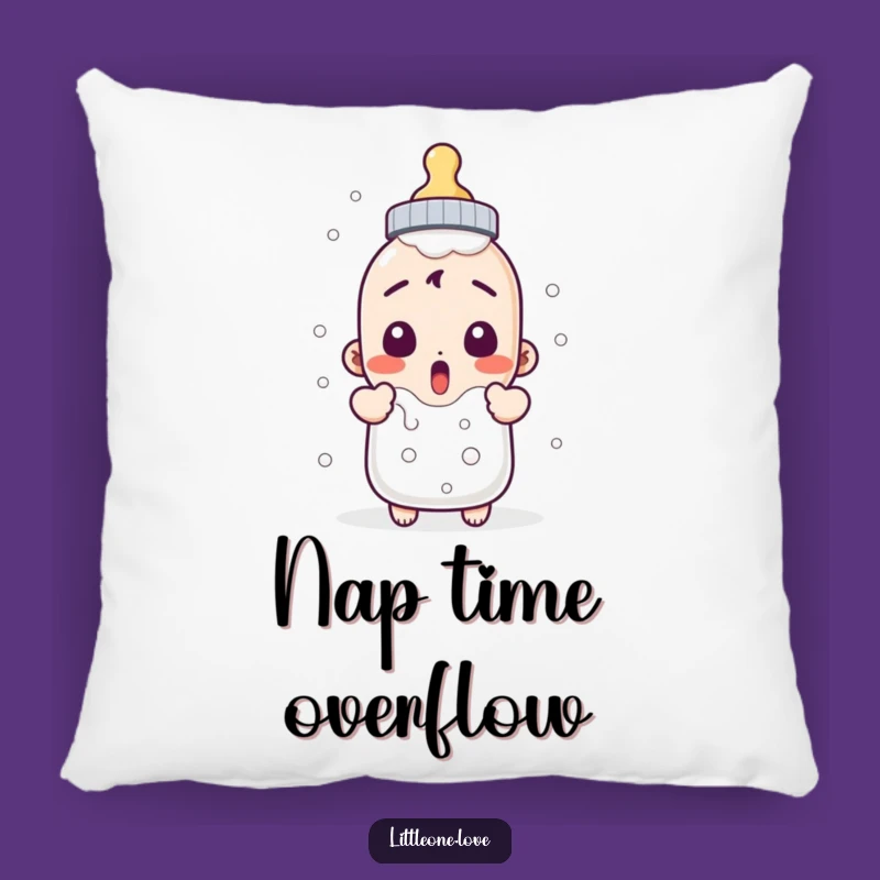Funny Baby Bottle Pillow - Cozy Comfort with a Hilarious Twist!