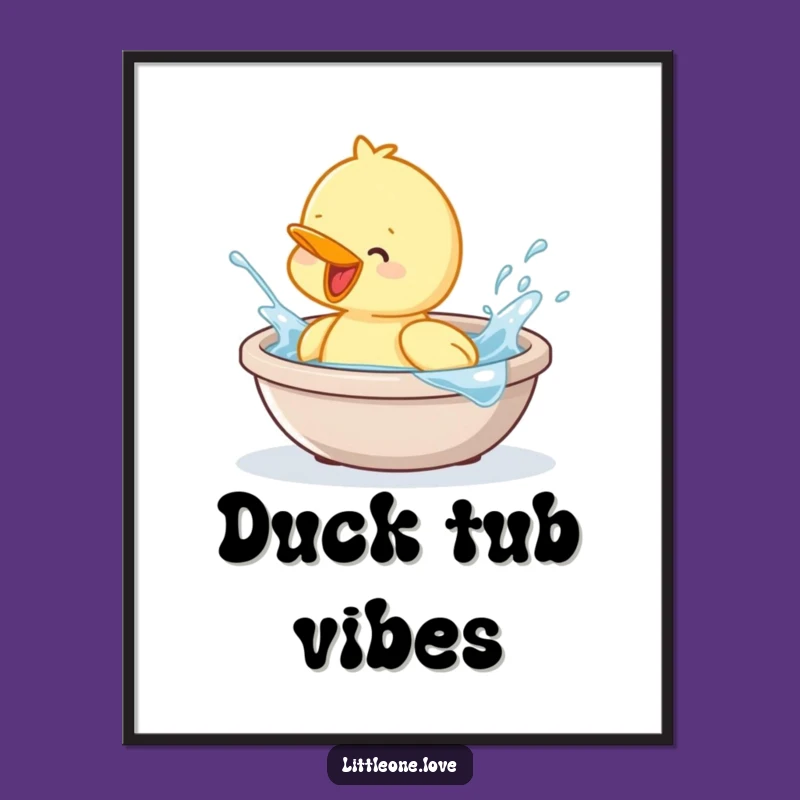 Funny Baby Duckling Digital Art - Instant Download for Cheerful Decor!