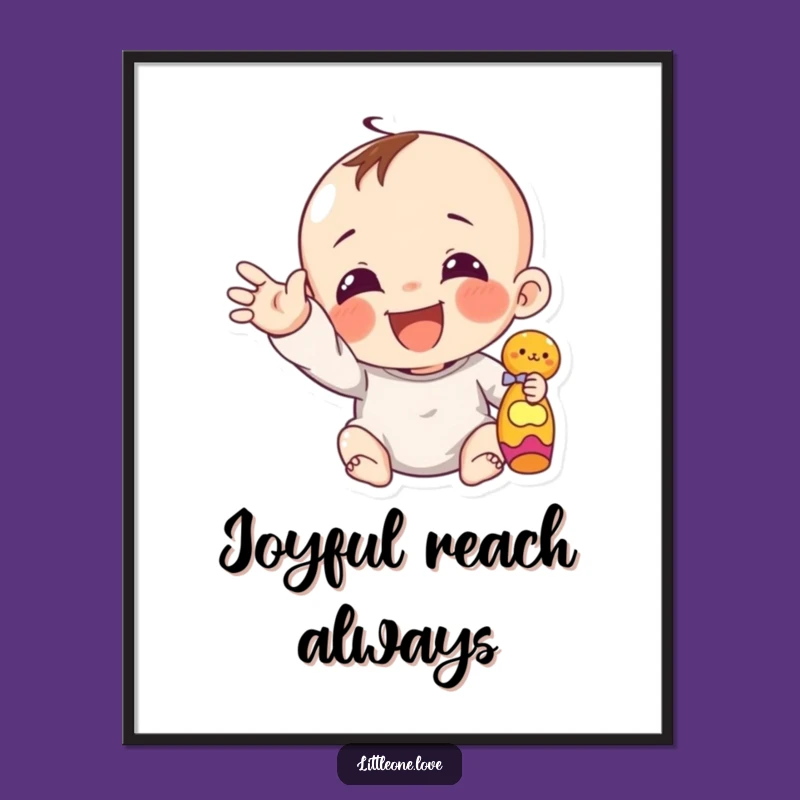 Funny Giggling Baby Toy Digital Art: Instant Downloadable Joy