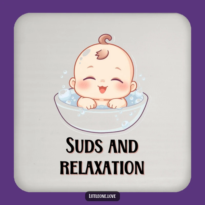 Funny Chubby Baby Bath Coasters: Protect Surfaces with Sweetness, Great Funny Gift!