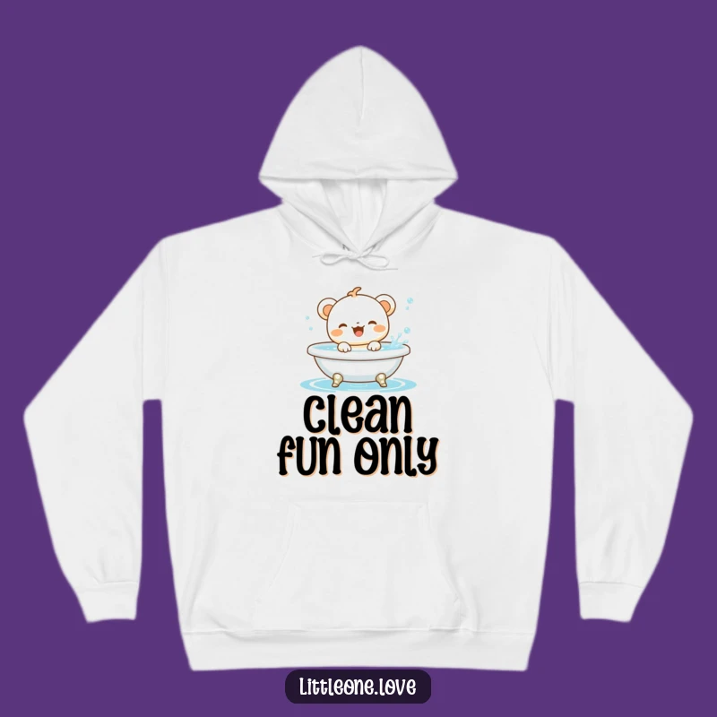 Funny Baby Animal Bath Hoodie: Cozy Cute Creature Splashing Sweatshirt Gift