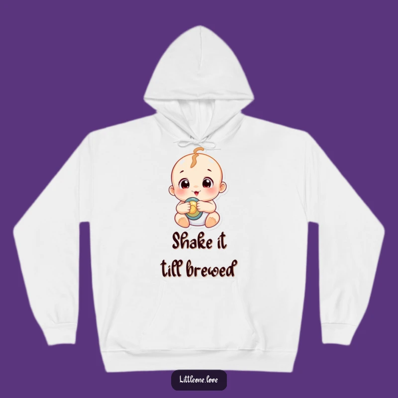 Funny Chubby Baby Rattle Hoodie: Cozy & Hilarious Parent Apparel