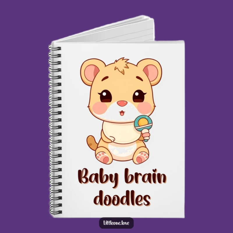Funny Baby Animal Rattle Notebook: Capture Adorable Moments