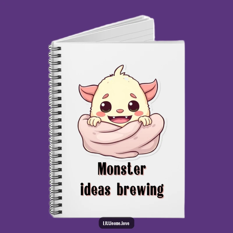 Funny Baby Monster Blanket Notebook: Jot Down Mischievous Ideas