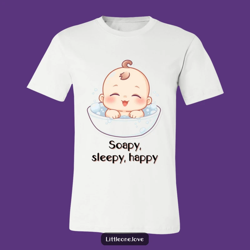 Funny Chubby Baby Bath T-Shirt: Adorable Relaxation, A Hilarious Funny Gift!