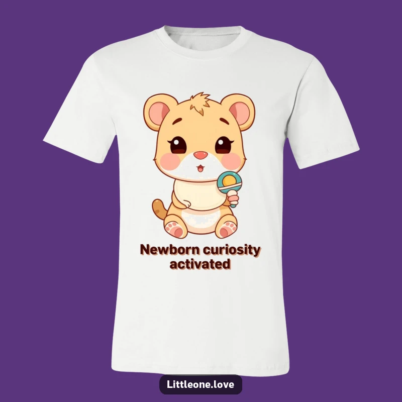 Funny Baby Animal Rattle T-Shirt: Wear the Adorable Surprise!
