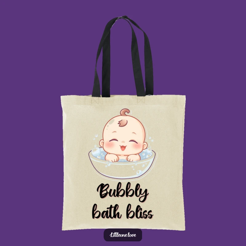 Funny Chubby Baby Bath Tote Bag: Carry Your Calm, Perfect Funny Gift!